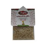 بسته بندی ۴۰ گرمی خلال بادام زمینی گالوک که در پاکتی قرار دارد.