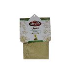 پودر زنجبیل 40 گرمی گالوک که در بسته بندی بهداشتی پلاستیکی/ پاکتی قرار دارد.