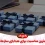 چندین هدیه سازمانی با پک های آبی که ربان سرمه ای دارند و تیتر بهترین مناسبت برای هدایای سازمانی پایین آن نوشته شده است.