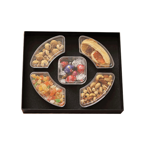 پک ویژه یلدا شماره ۲، انتخابی حرفه‌ای شامل آجیل درجه یک، انجیر خشک استهبان، میوه حبه‌ای استوایی، میوه خشک، شکلات و … است که قابل سفارش سازمانی و شخصی‌سازی است.